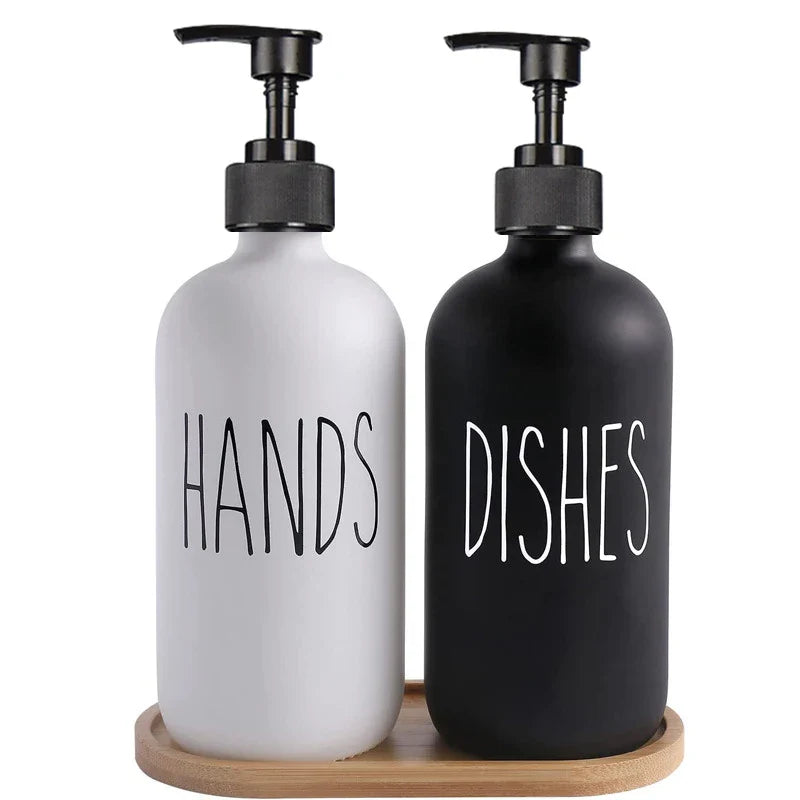 2pcs Kitchen Sink Dish SOAP//LOTION Dispenser