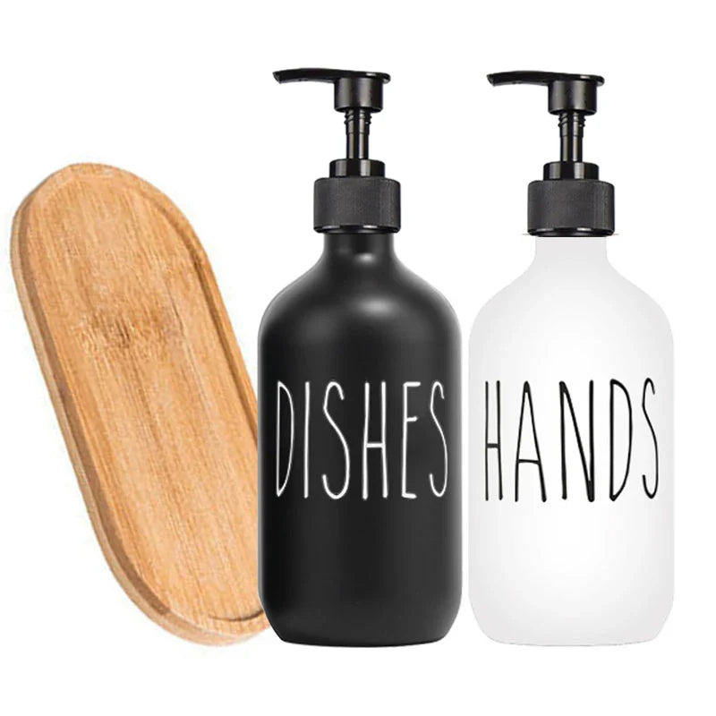 2pcs Kitchen Sink Dish SOAP//LOTION Dispenser