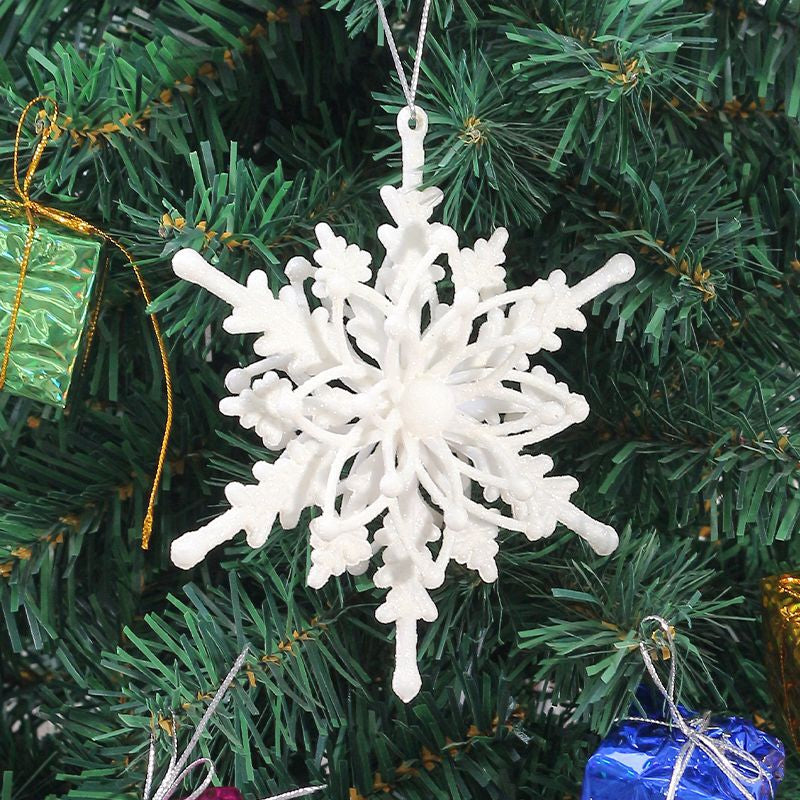 Christmas hanging 3D snowflake decor