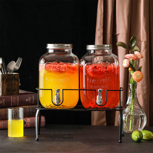 DOUBLE GLASS Juice dispensers