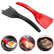 2 In 1 Spatula Tongs