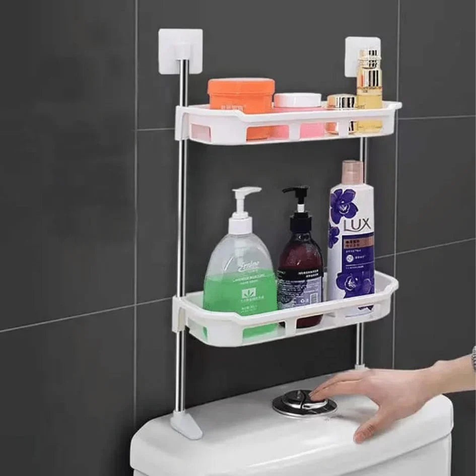 2 layer over the Toilet Rack /  shelf Toilet