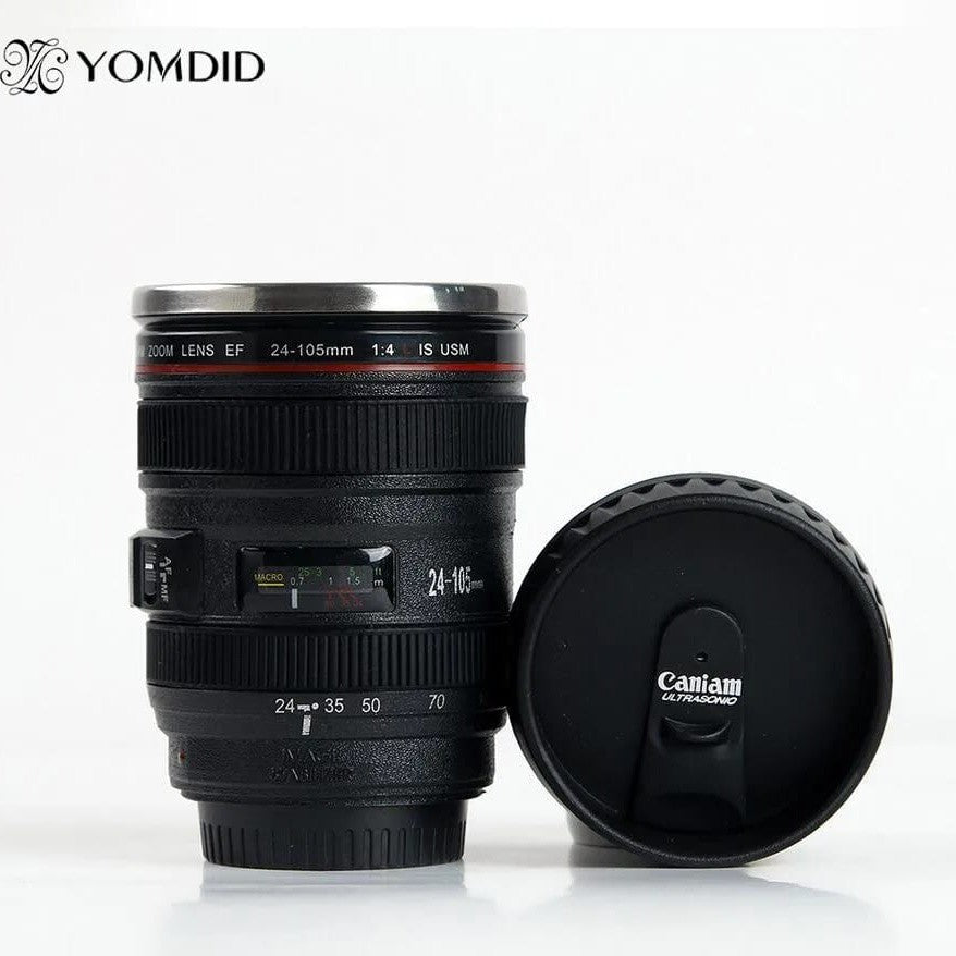 Camera Lens travel thermal Mug