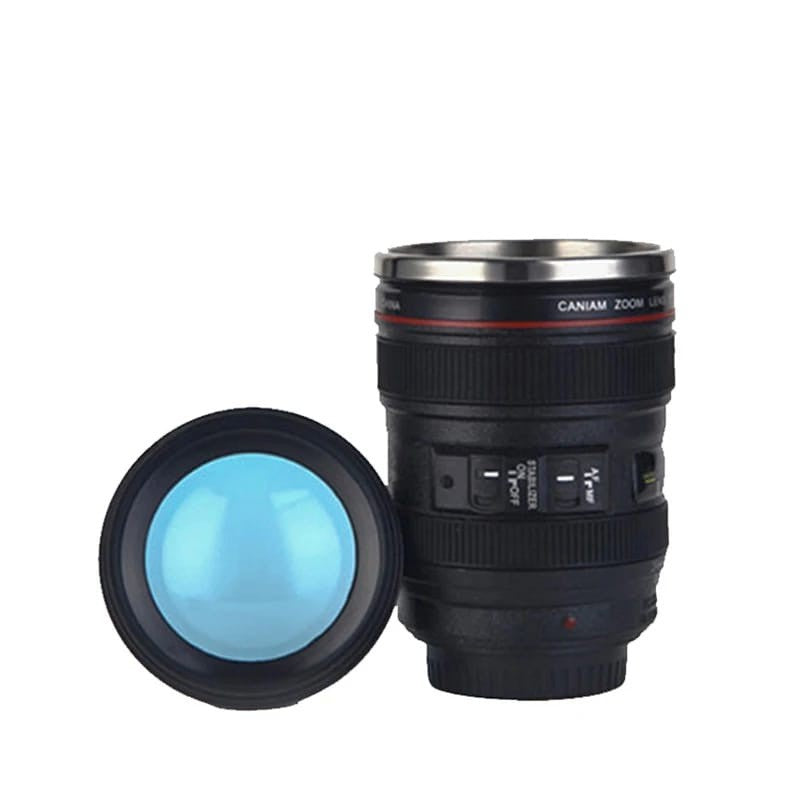 Camera Lens travel thermal Mug