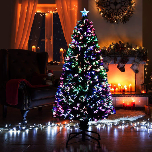 Christmas tree with inbuilt lights