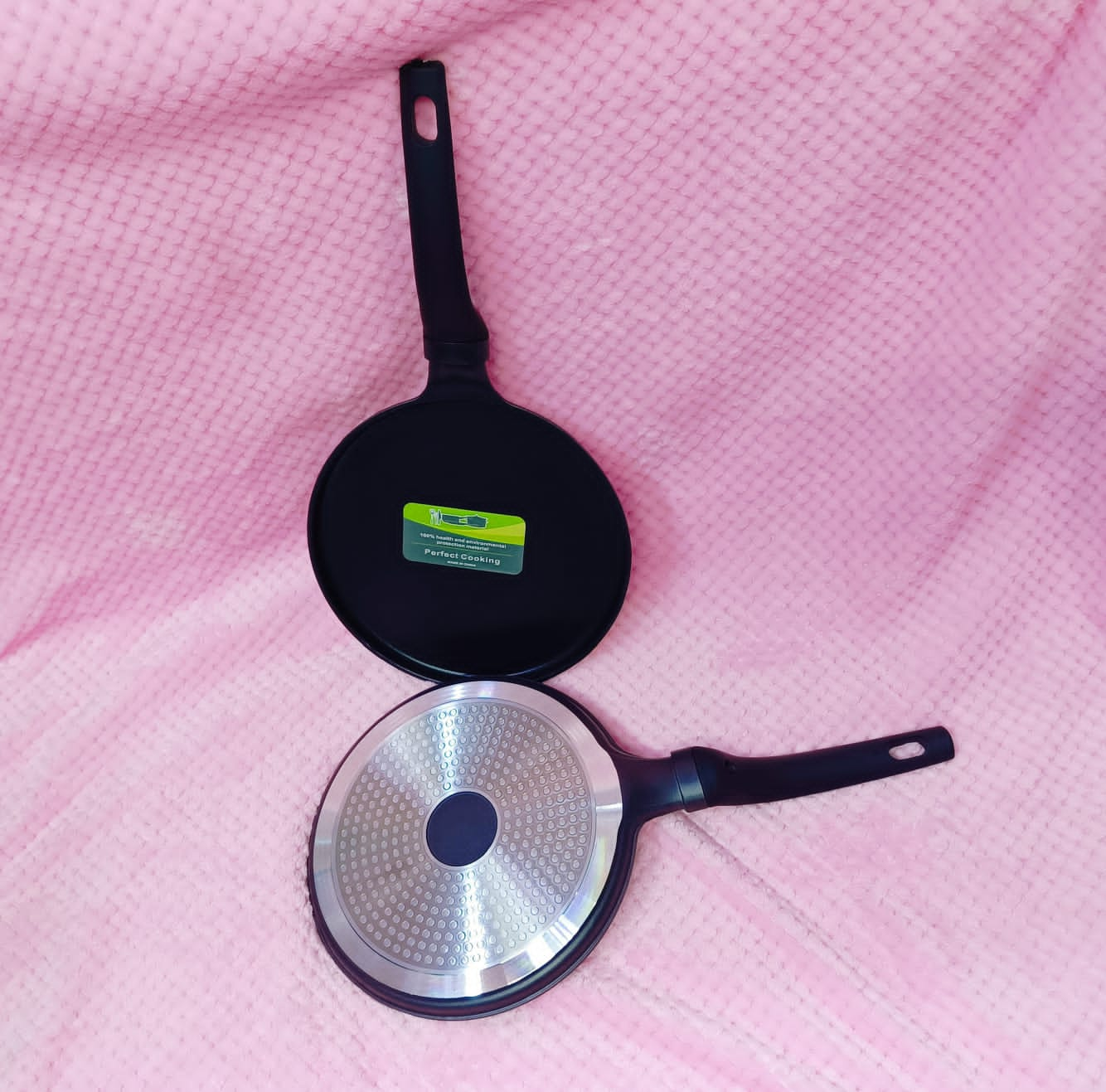 chapati pan flat non stick granite 28cm