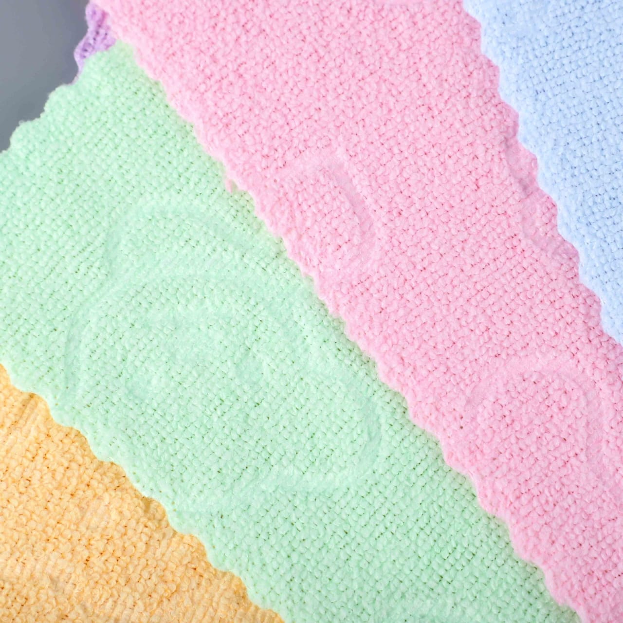 6pcs microfibre towels