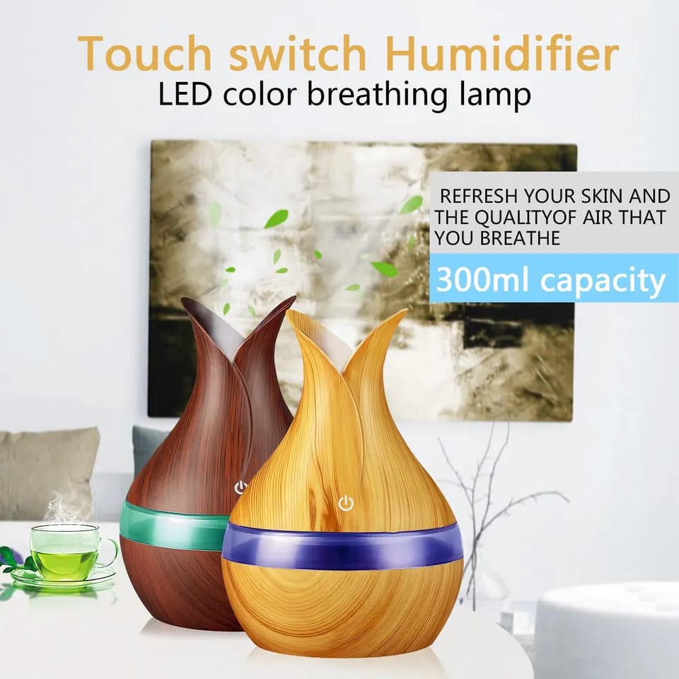 300ml Air humidifier USB 7 LED color change