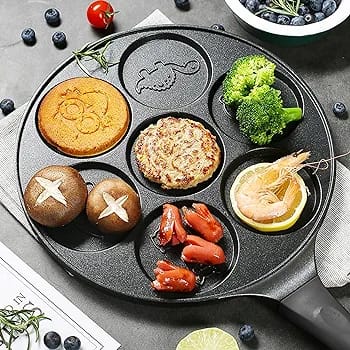 7 slot skillet pan