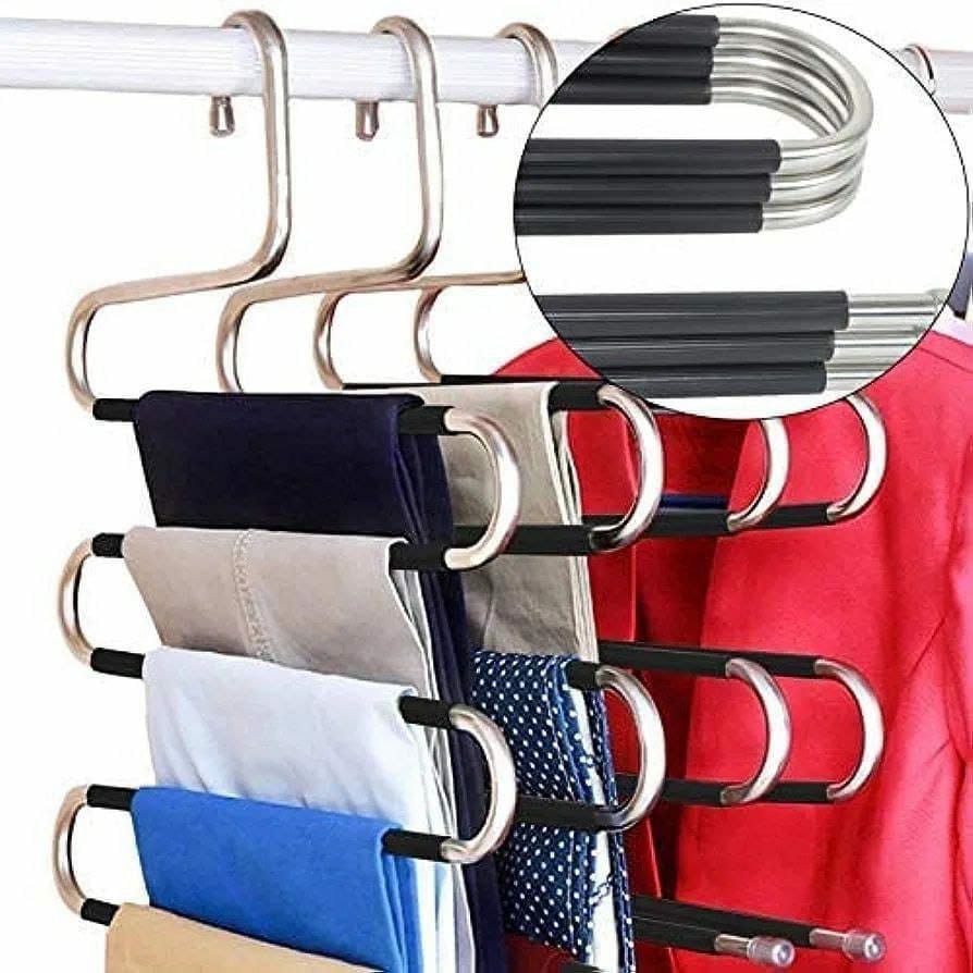 S-shaped non slip hangers