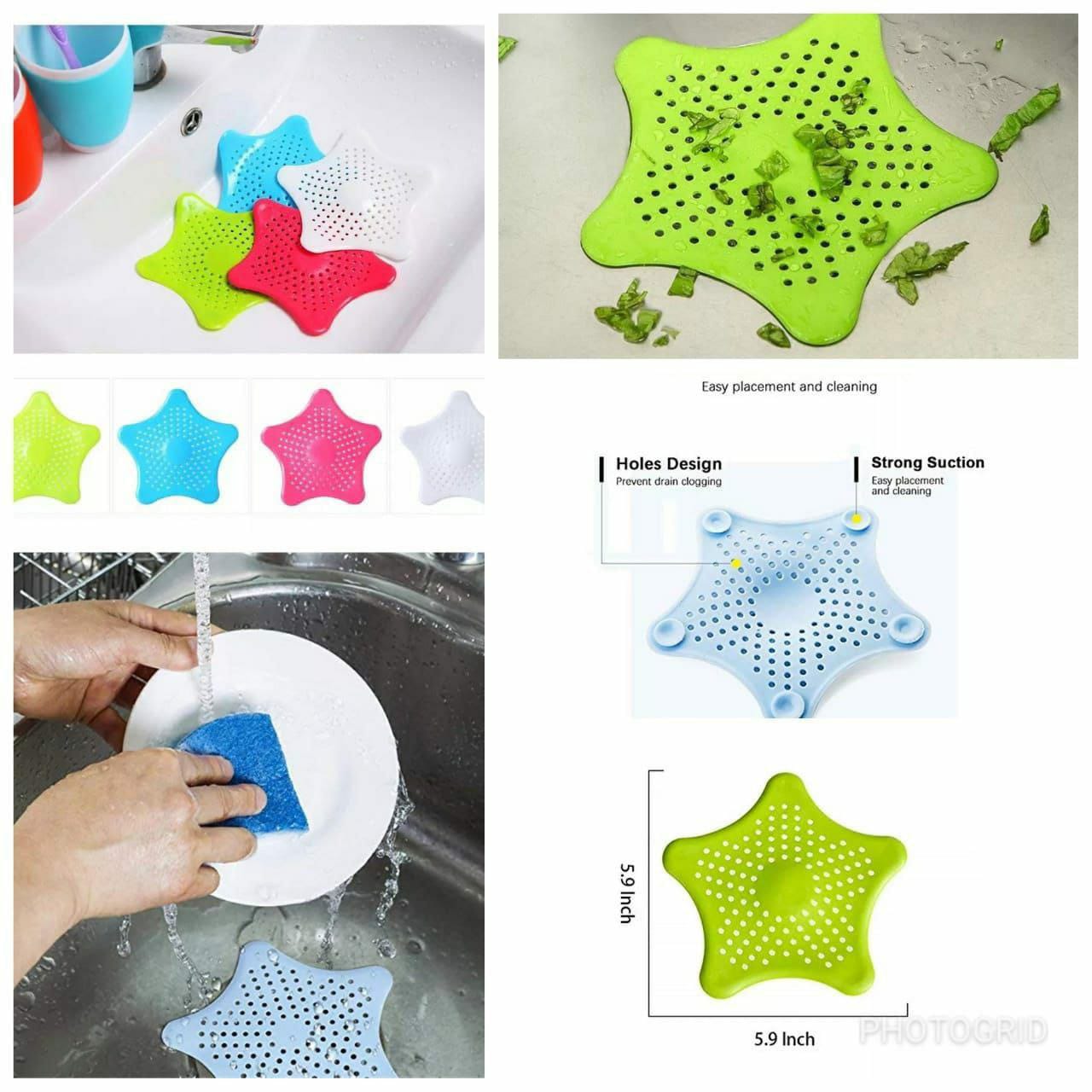 Sink Strainer star shaped