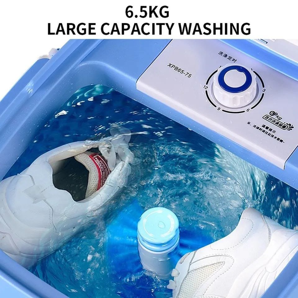 6.5kg washing machine with shoe brush