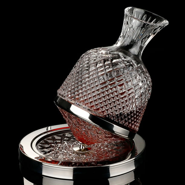 Crystal glass premium wine decanter with Base