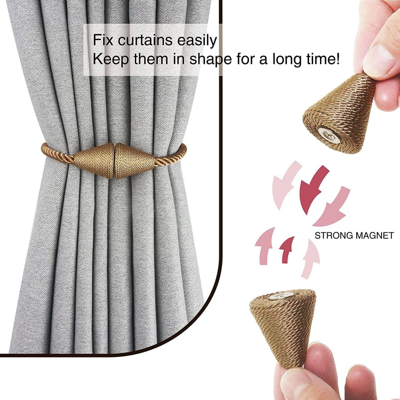 Magnetic Curtains holder