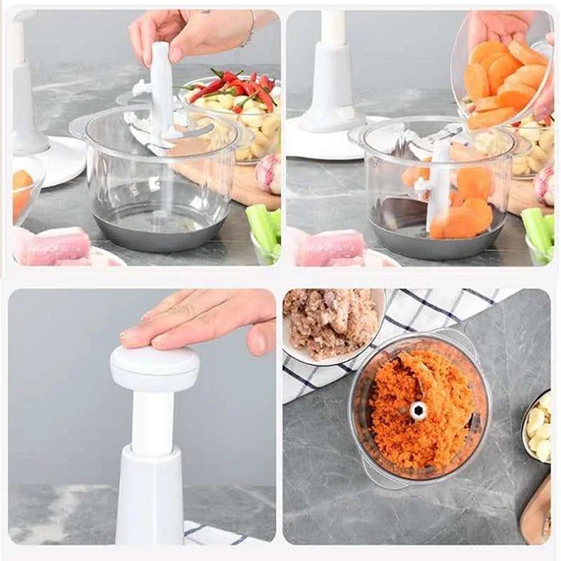 Manual food processor