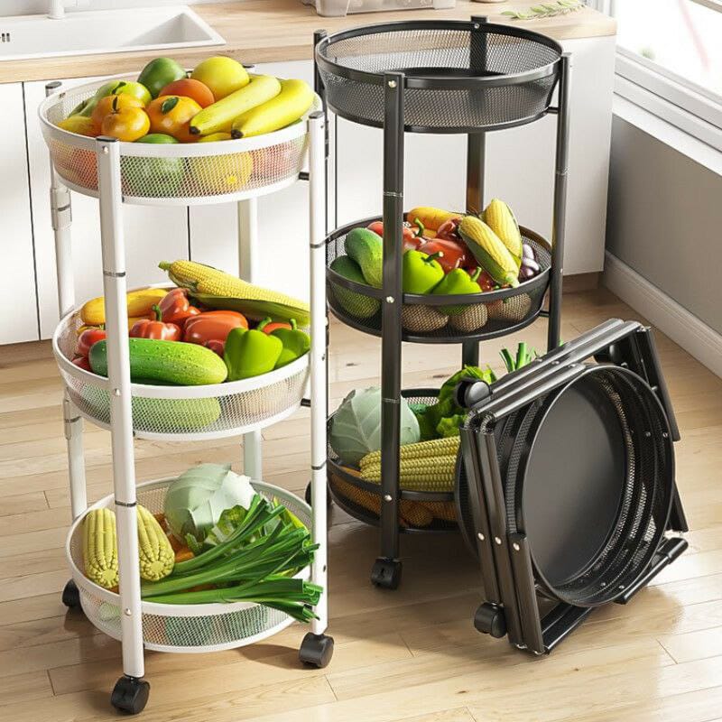 3pcs collapsible storage basket