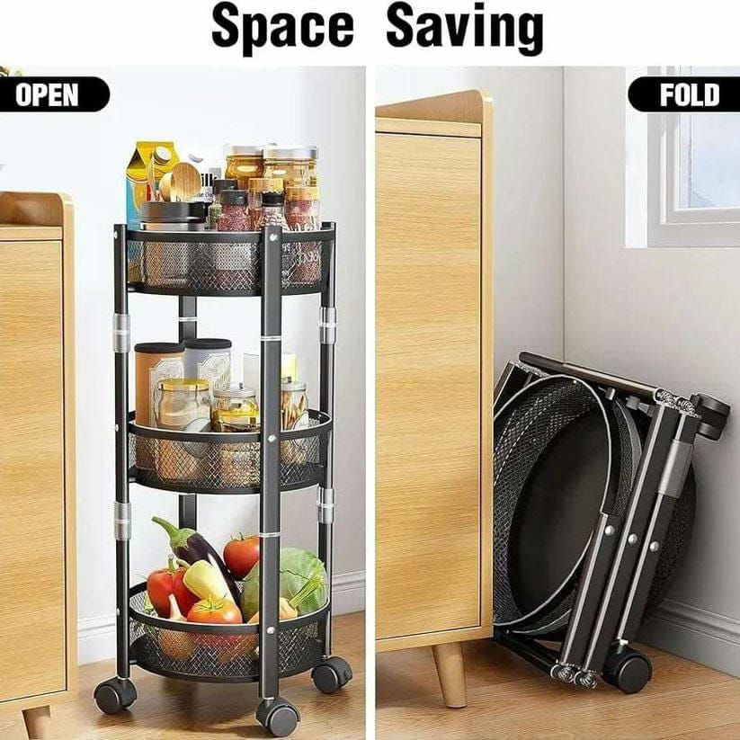 3pcs collapsible storage basket