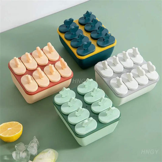 6 holes popsicle moulds