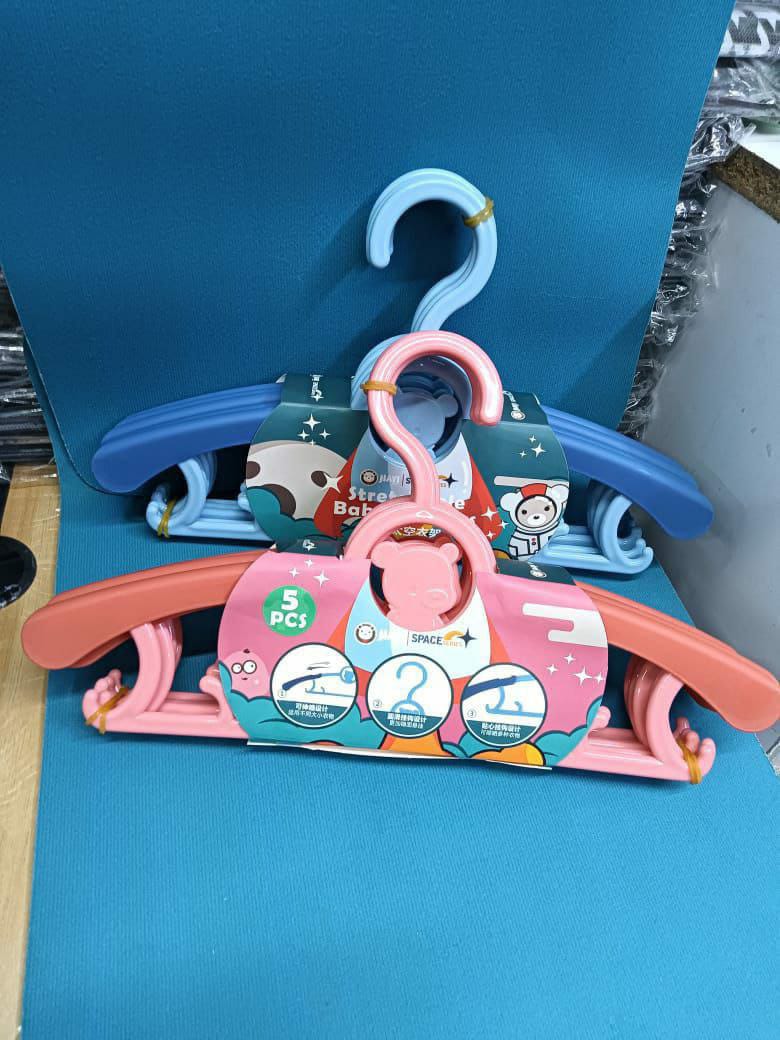 5pcs kids multipurpose hangers wide