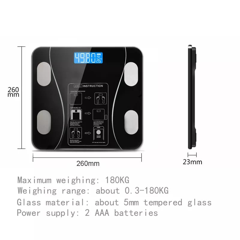 Bluetooth weighing scale