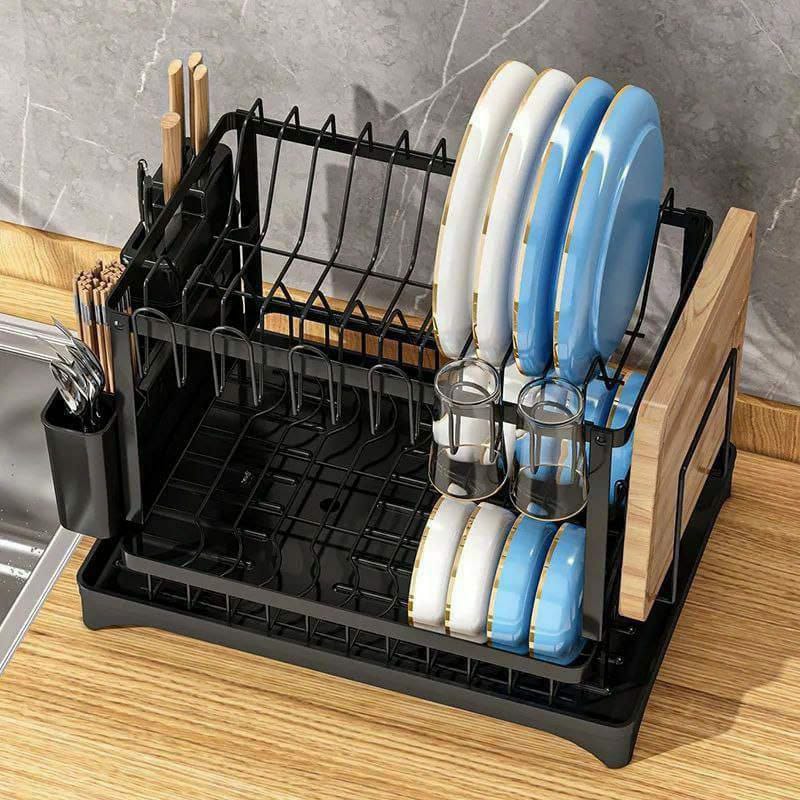 Classy 2 tier dish rack