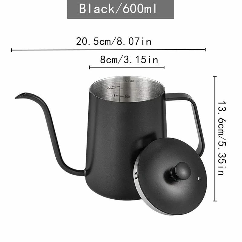 Goose neck spout coffee kettle