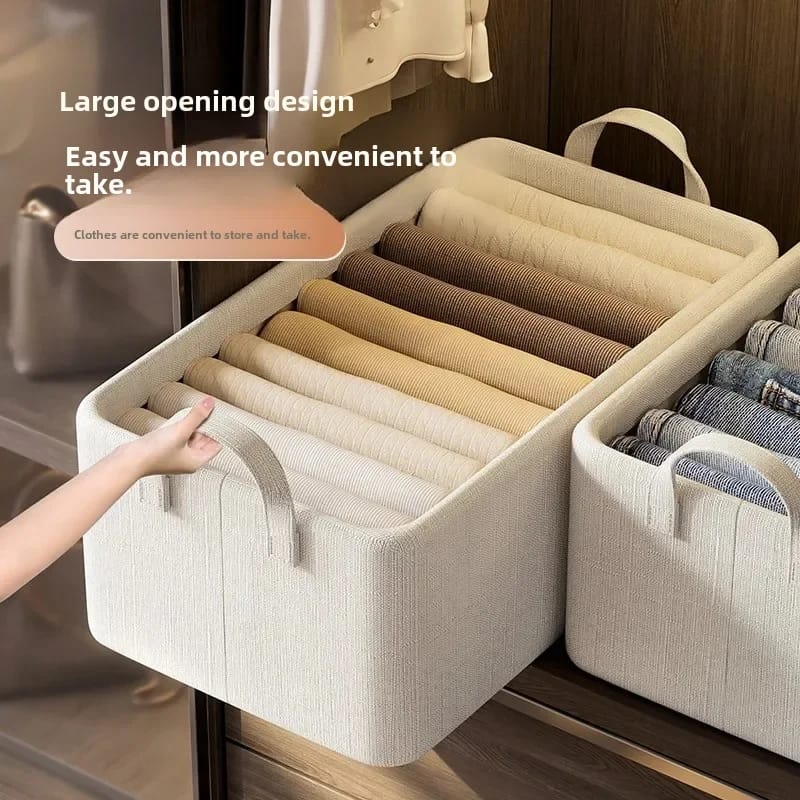 Multifunctional jeans organizer heavy cream