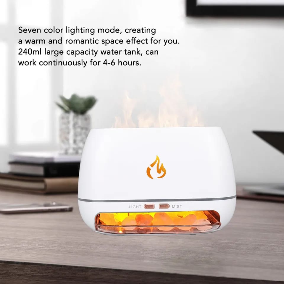 Humidifier / Diffuser Salt Lamp with Cool Mist