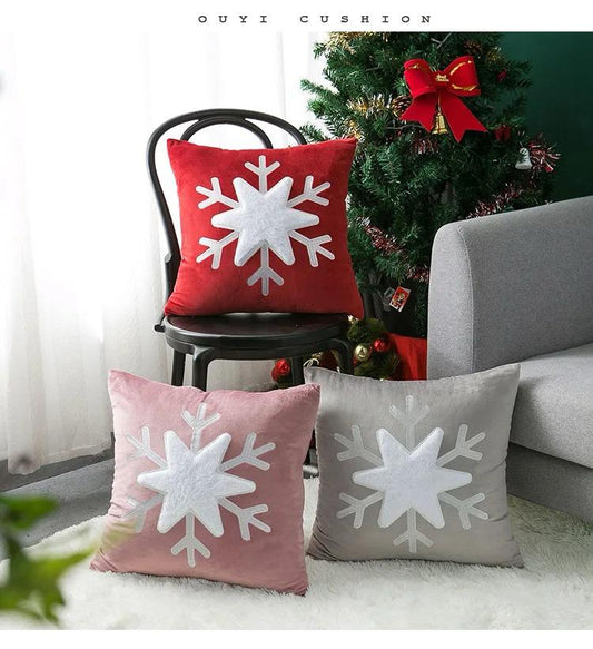 Velvet Decorative Christmas Pillow Covers