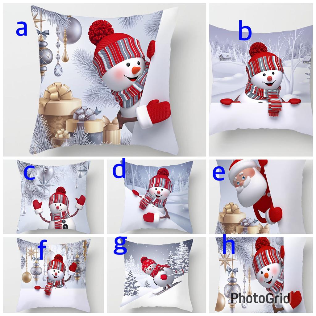 Christmas themed Throw pillow cases