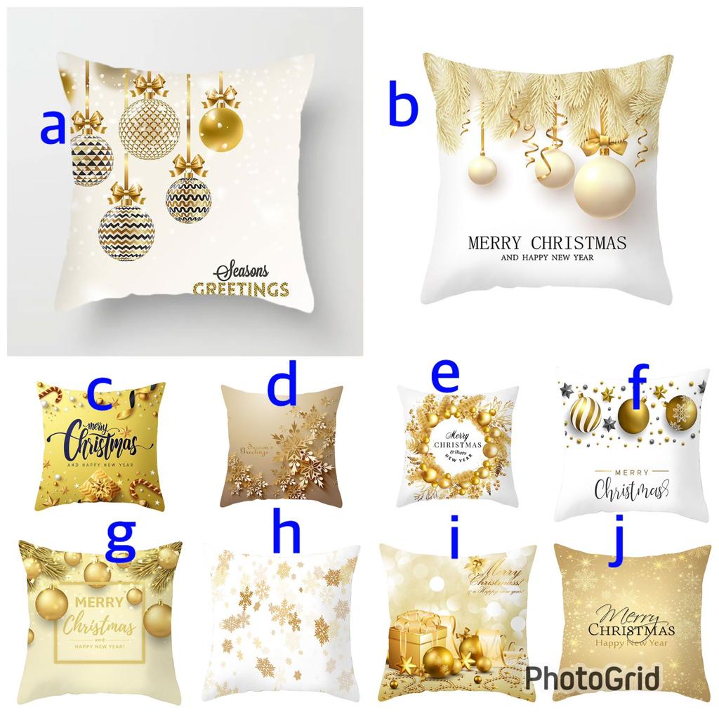 Christmas themed Throw pillow cases