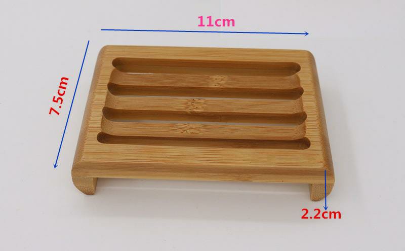 Bamboo soap dish /  soap holder