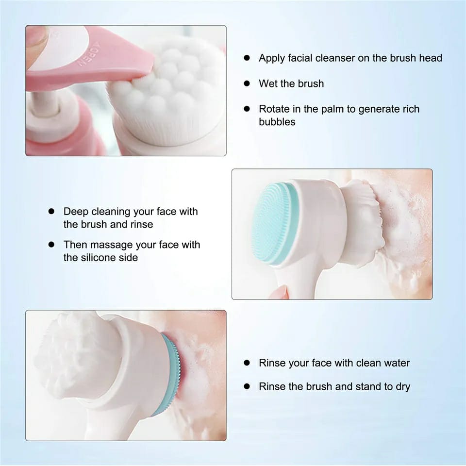 Double sided Facial Brush