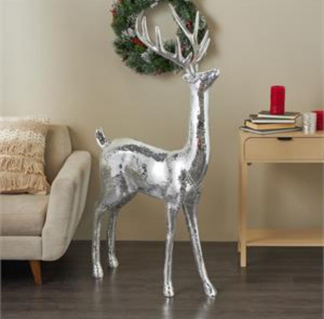 Reindeer Decorations Christmas Deer Decor Set of 2