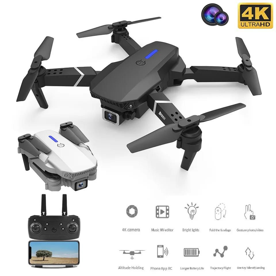 Rotation Foldable Aerial Camera RC Drone Gift