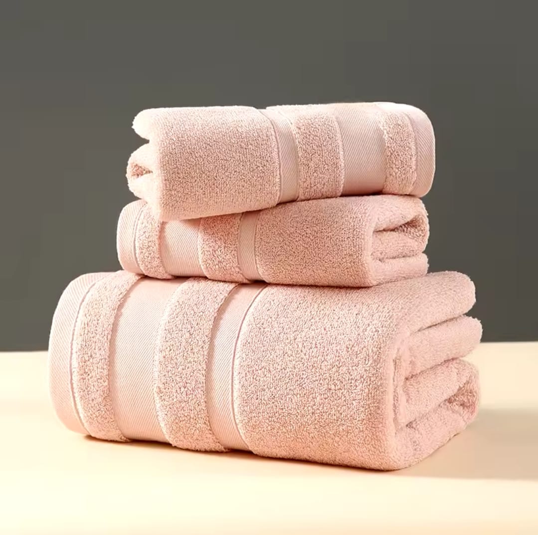 Quality 3 in 1 Cotton Towels