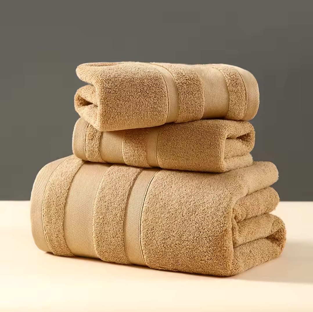 Quality 3 in 1 Cotton Towels