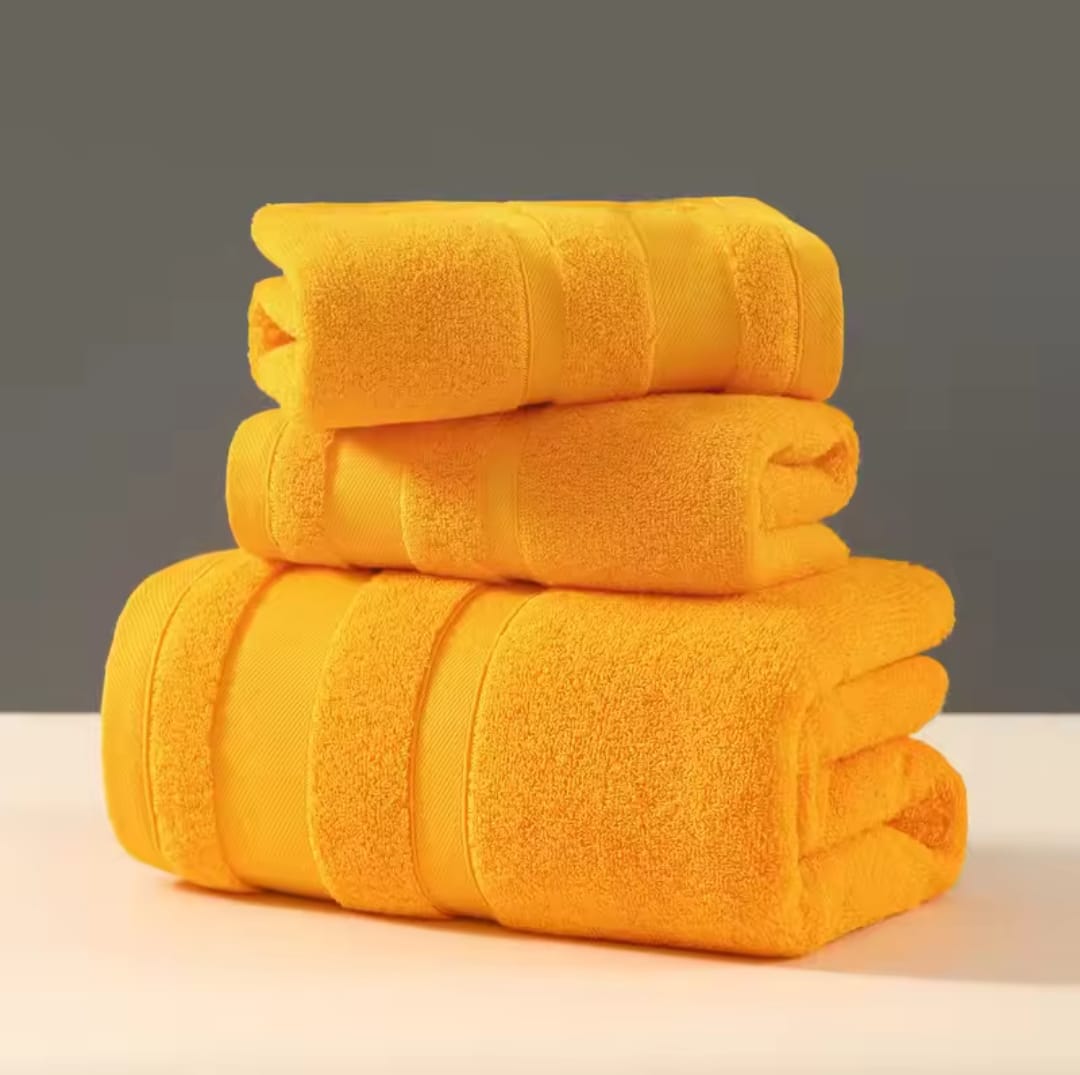 Quality 3 in 1 Cotton Towels