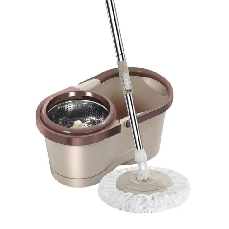 Metallic magic spin mop