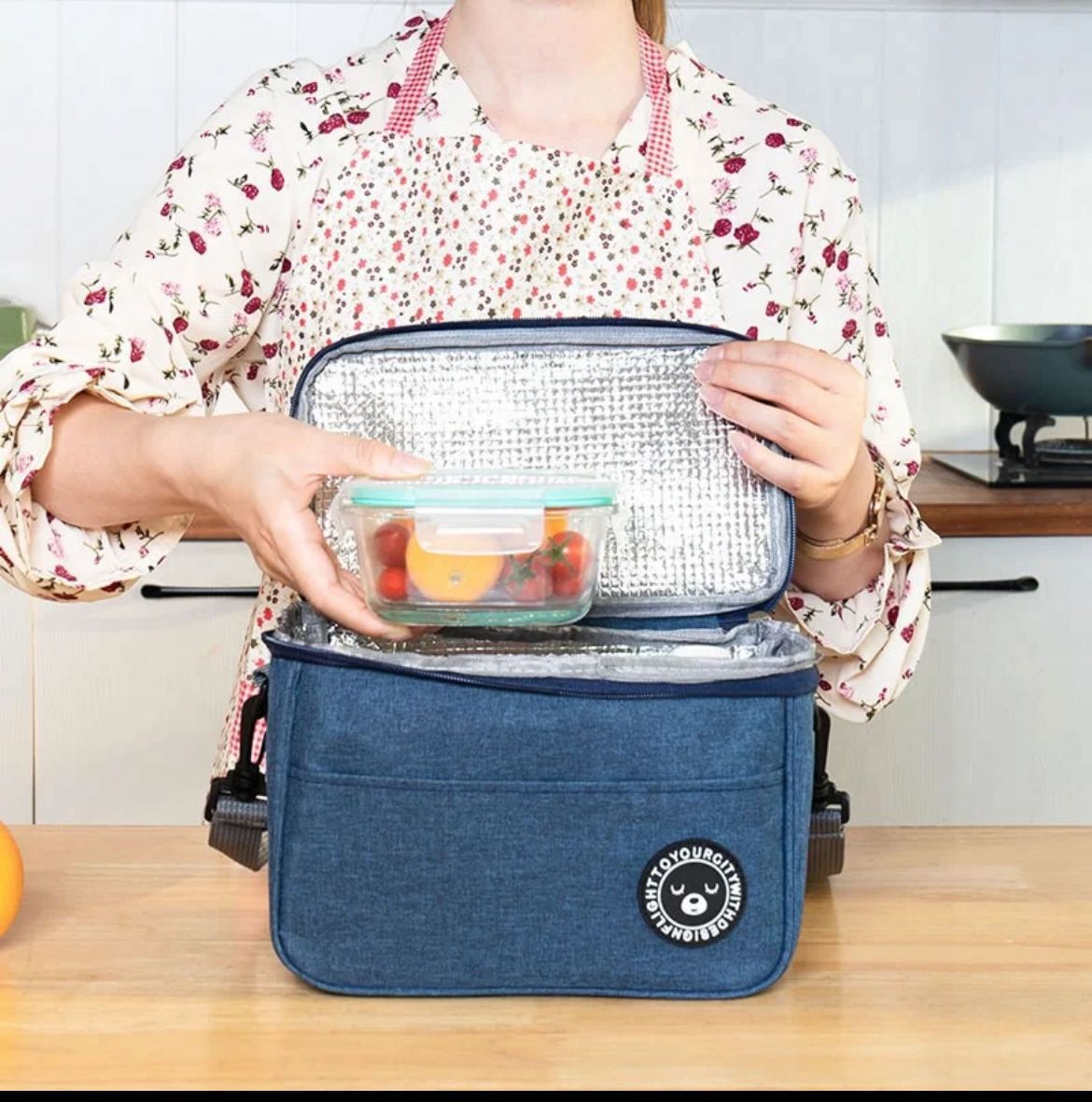 Portable Thermal Insulated waterproof lunch bag