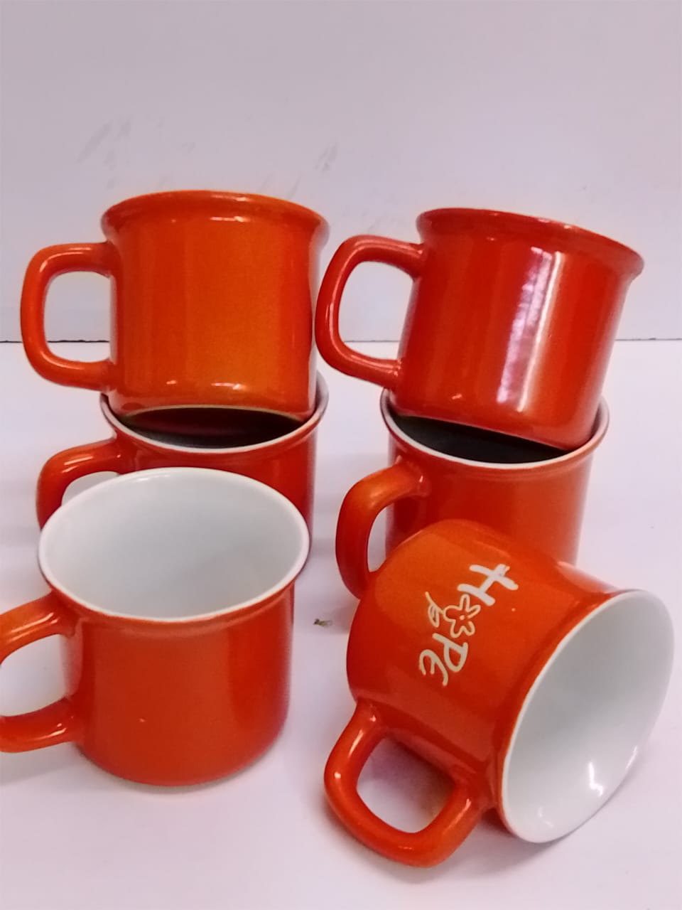 Ceramic mugs