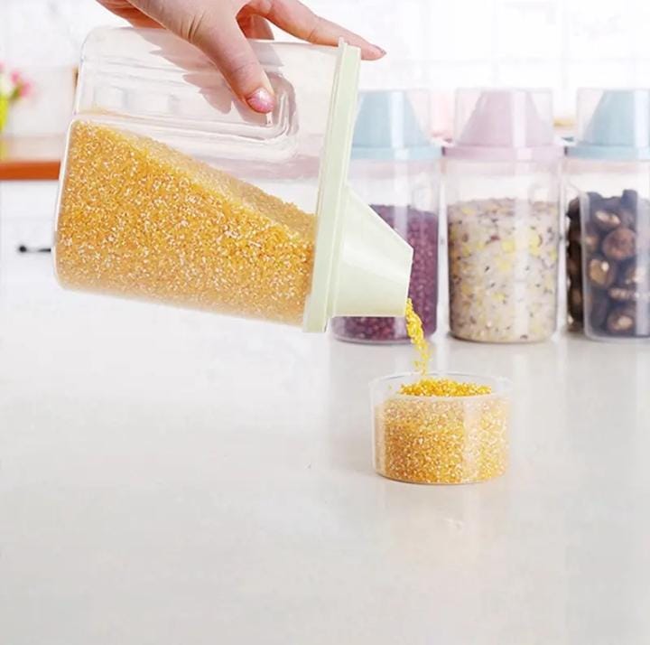 Multipurpose cereal/storage container  set have 3pcs