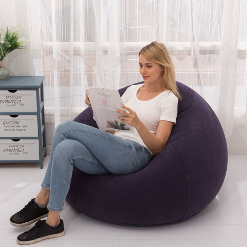 Large Lazy Inflatable sofa Seat / Inflatable Bean Bag with Free manual Pump