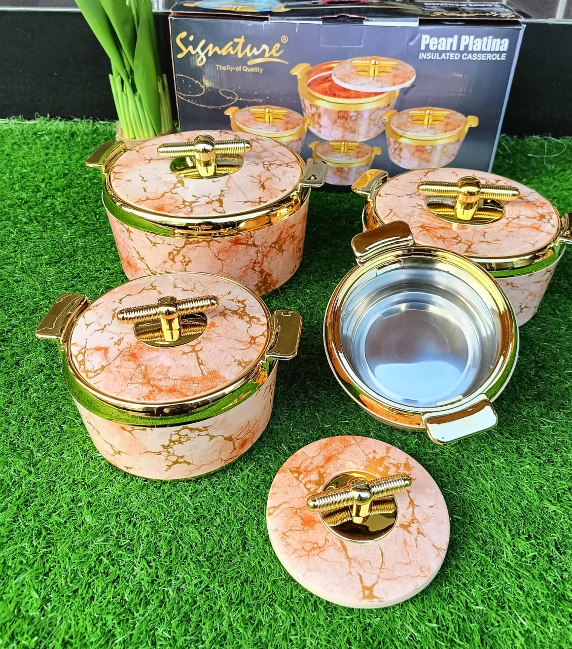 4pcs Insulated Classy Hotpot