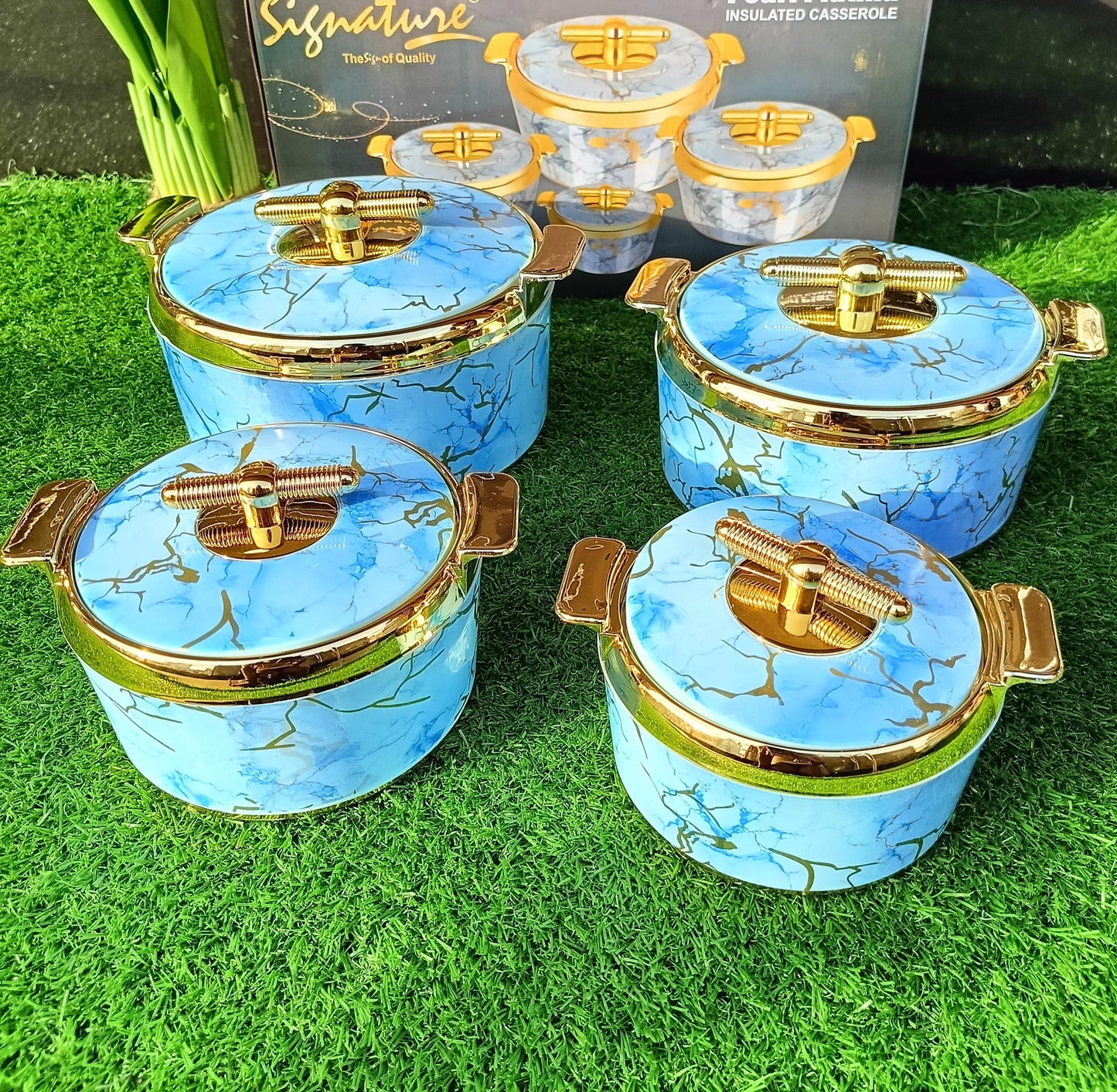 4pcs Insulated Classy Hotpot