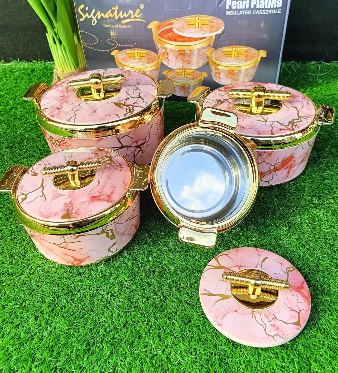 4pcs Insulated Classy Hotpot