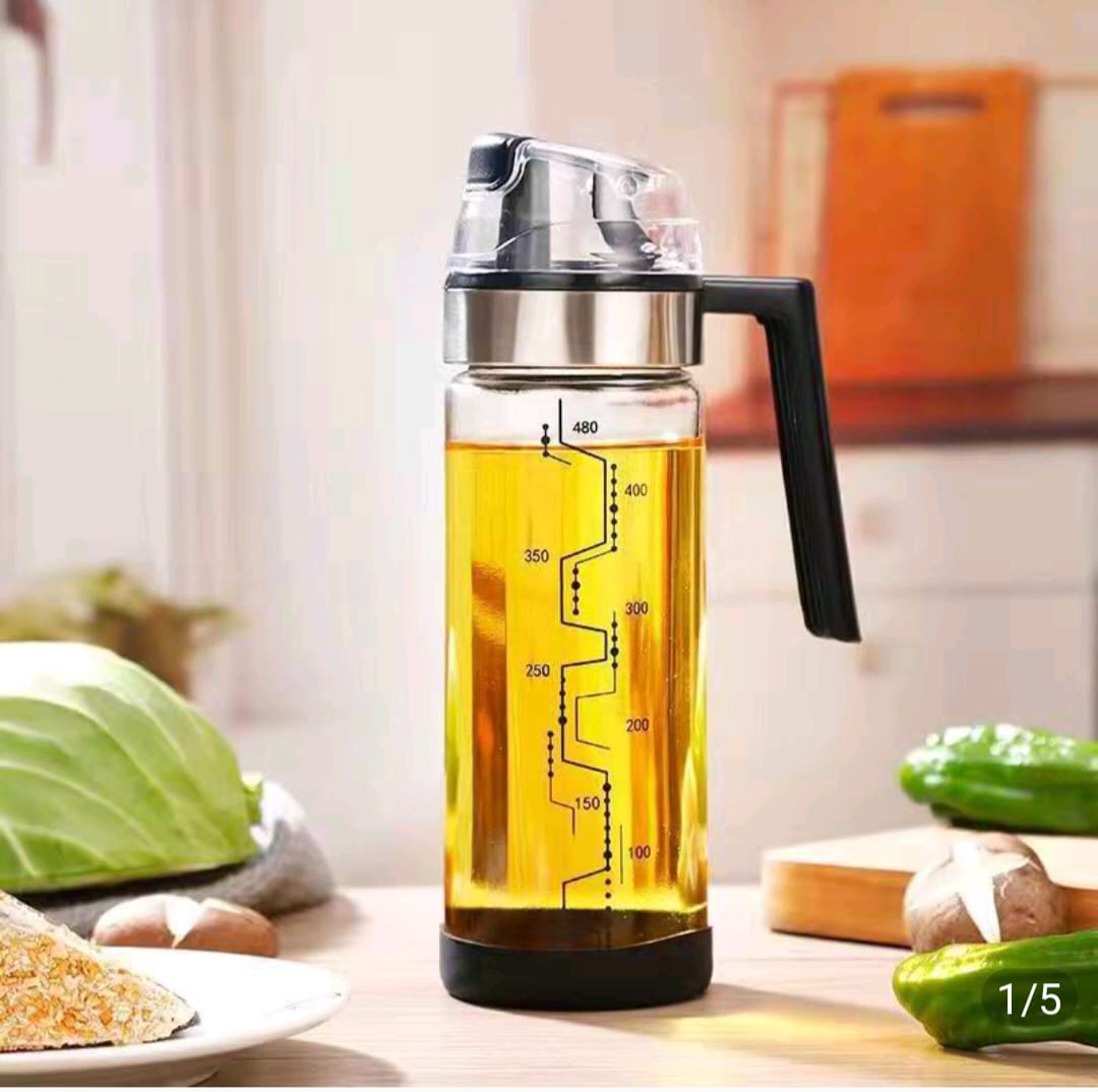 High borosilicate glass oil dispenser