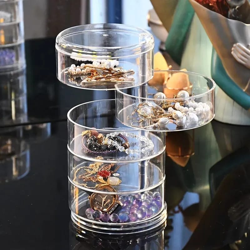 4 Layer rotating Jewellery holder