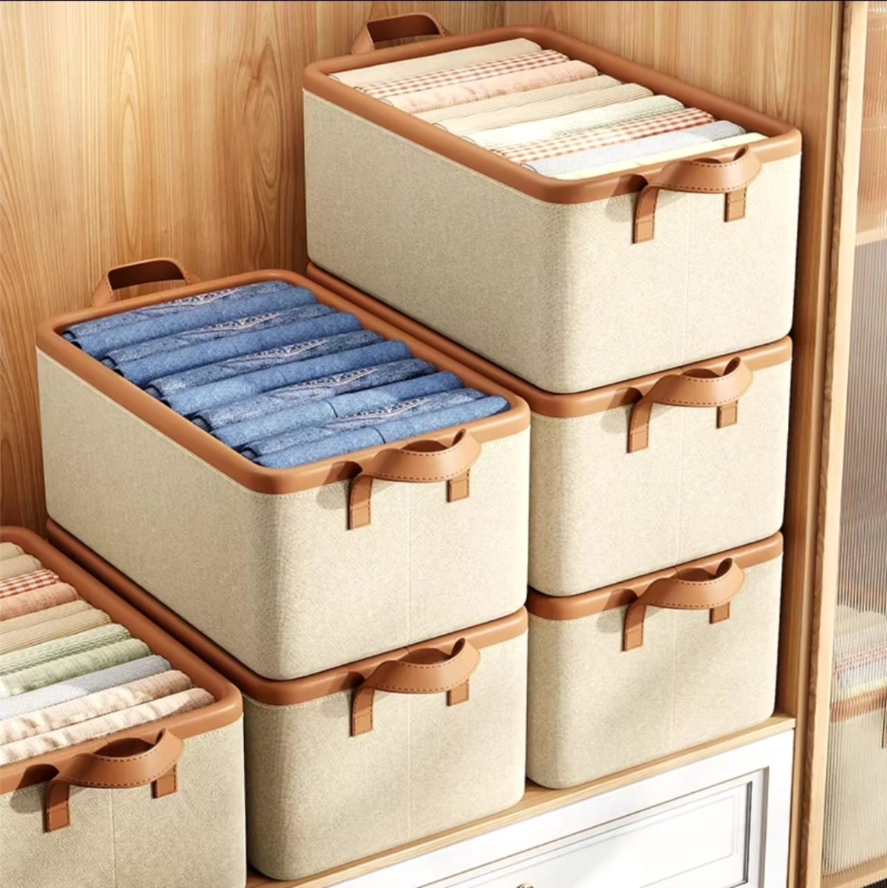 Foldable multipurpose clothes organizer