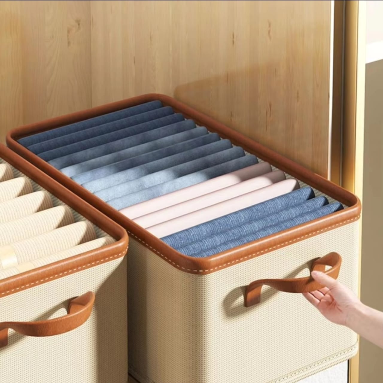 Foldable multipurpose clothes organizer